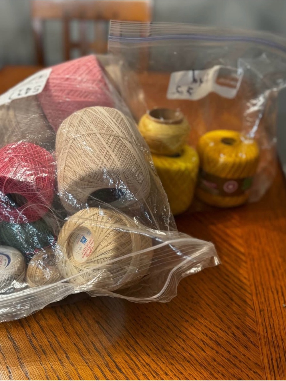 Mixed Crochet Thread Bundle in Assorted Colors